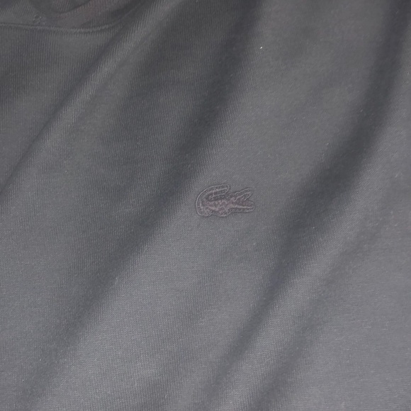 Lacoste Limited Edition All Black Cotton Hoodie - Picture 1 of 10